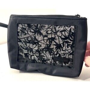 Falchi Sport Mesh Black Nylon Hand Bag, Great Condition - Hardly Used!
